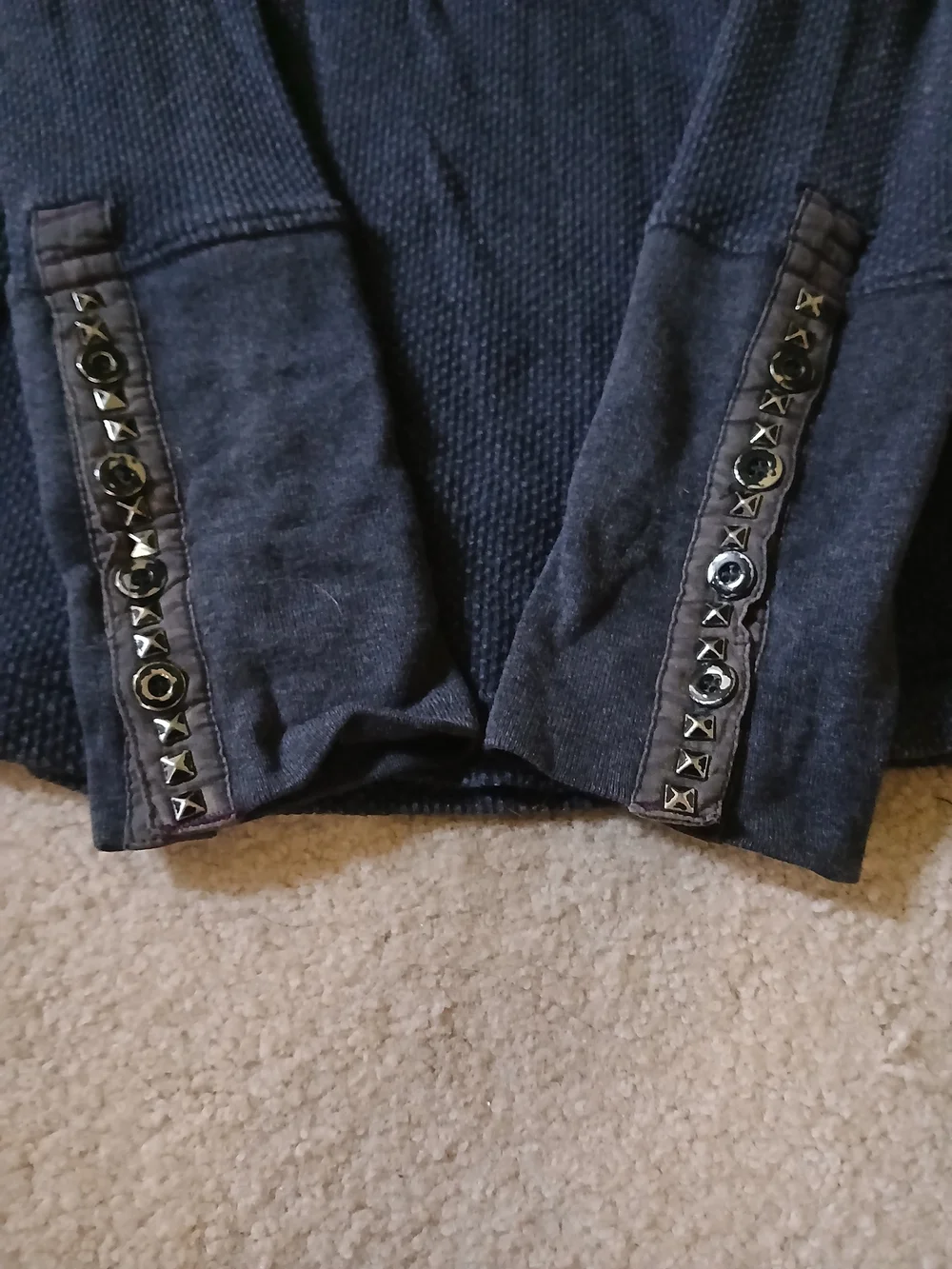 Free People Studded Cuff Thermal Small